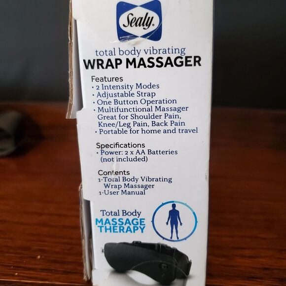 Sealy Total Body Vibrating Wrap Massage Therapy - Picture 4 of 8